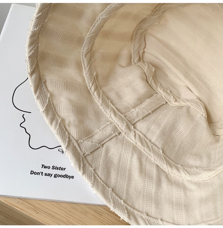 条纹显脸小盆帽Stripe Bucket Hat