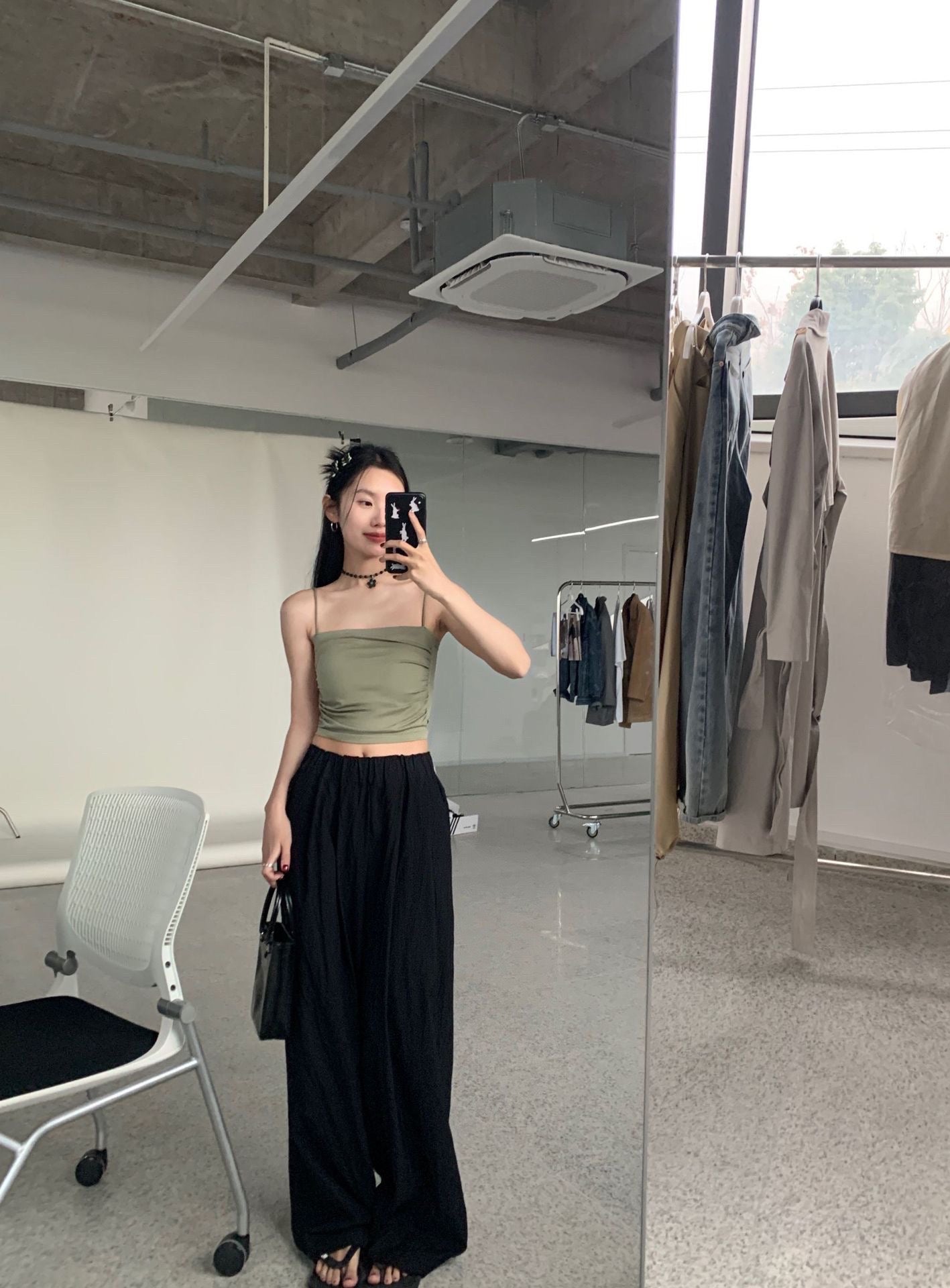 松紧腰超舒适遛弯裤Casual Oversize Baggy Pants
