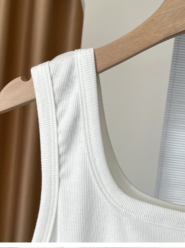 黑/灰 紧身褶皱细肩带连衣裙Unmatched Suspender Mini Dress