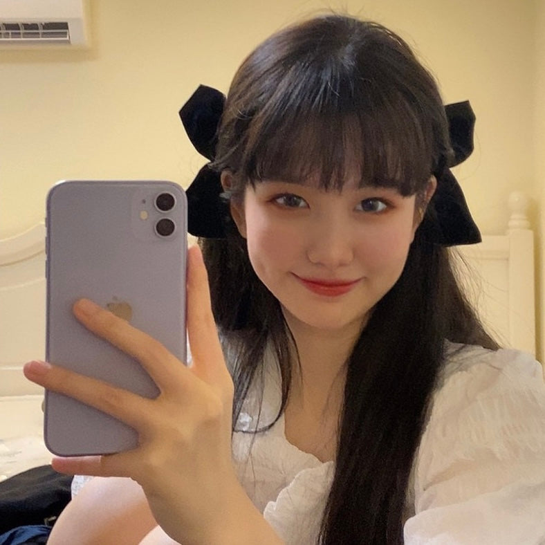 蝴蝶结发夹两件套Bow Hair Clip