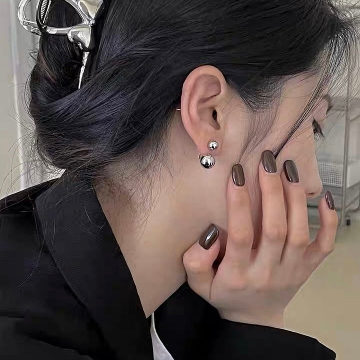 Silver Plated Stud Earrings