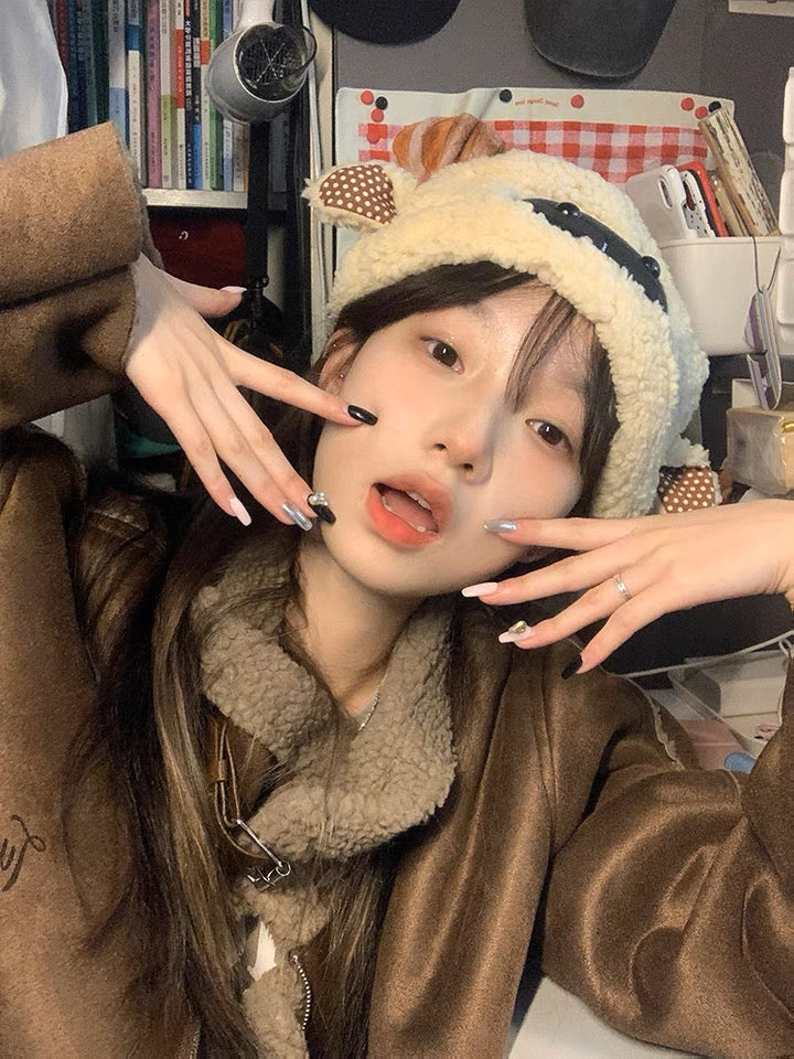 小羊咩咩盆帽Super Soft Sheep Beanie