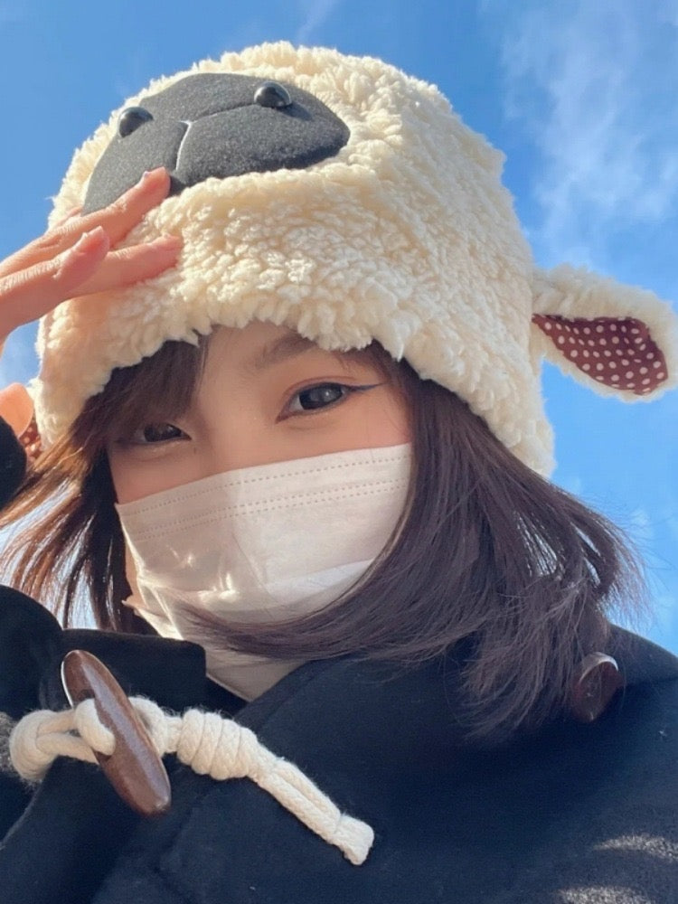 小羊咩咩盆帽Super Soft Sheep Beanie
