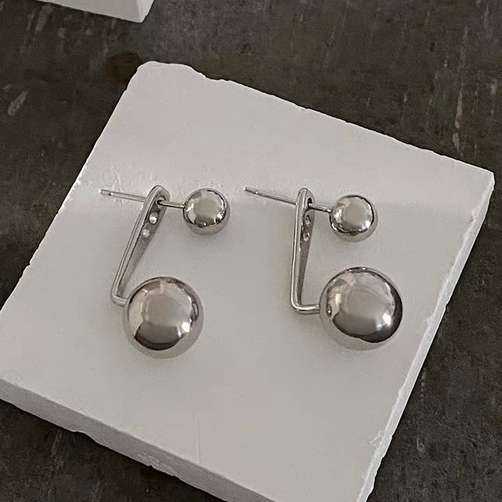 Silver Plated Stud Earrings
