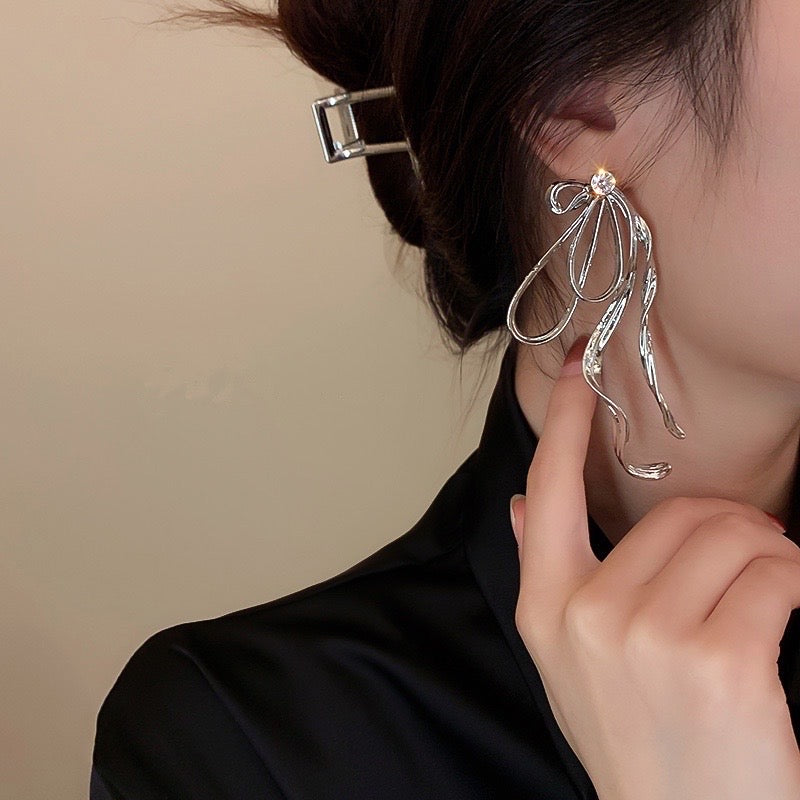 Silver Plated Stud Earrings