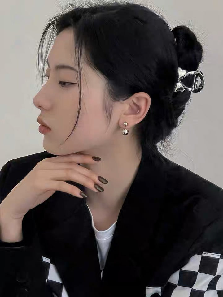 Silver Plated Stud Earrings