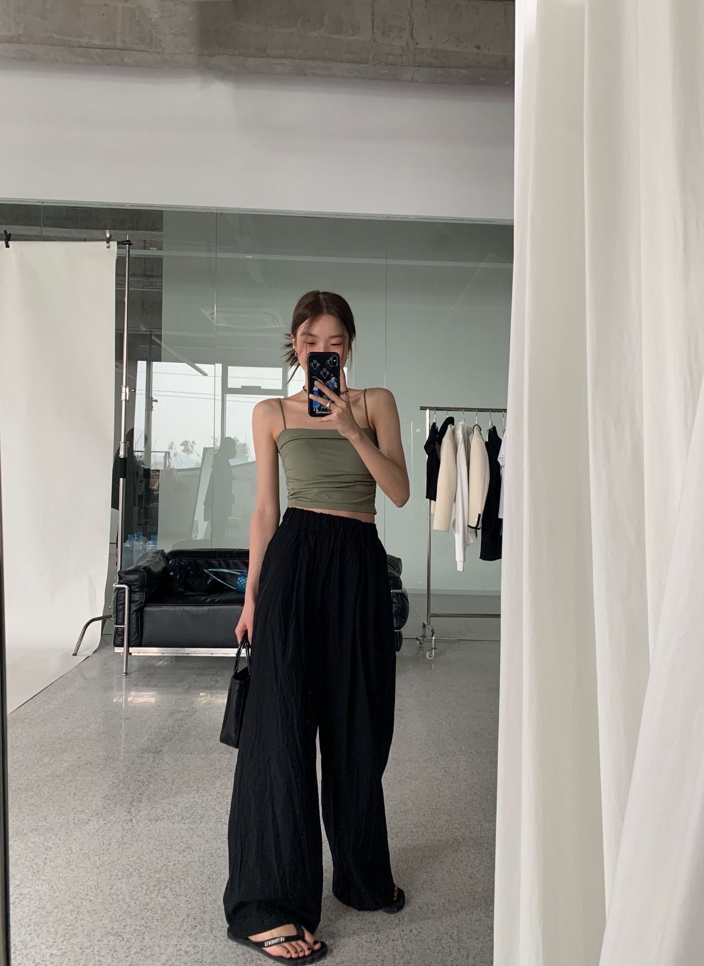 松紧腰超舒适遛弯裤Casual Oversize Baggy Pants