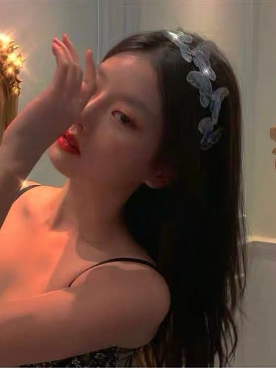 白色仙气蝴蝶发箍White Butterfly Headband