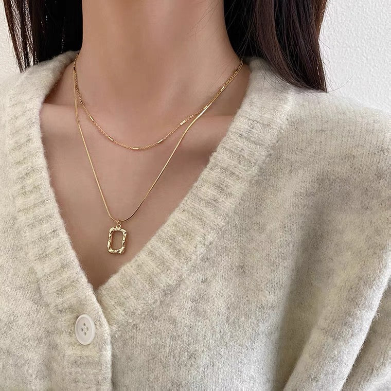 Double Chain Necklace
