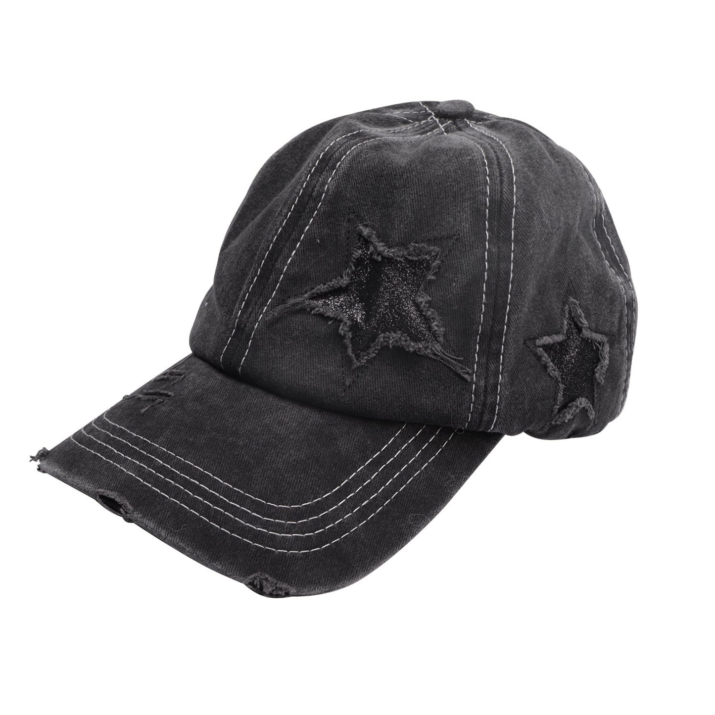 三色星星棒球帽 Pentagram Baseball Cap