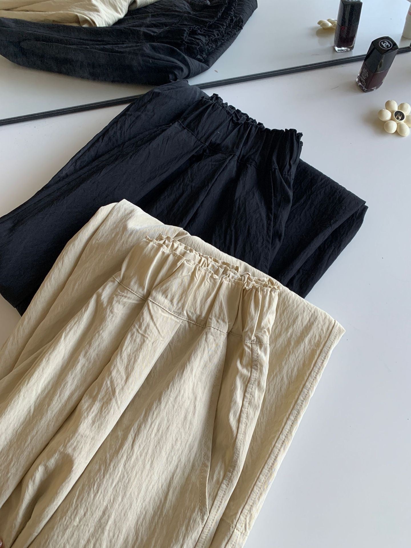 松紧腰超舒适遛弯裤Casual Oversize Baggy Pants