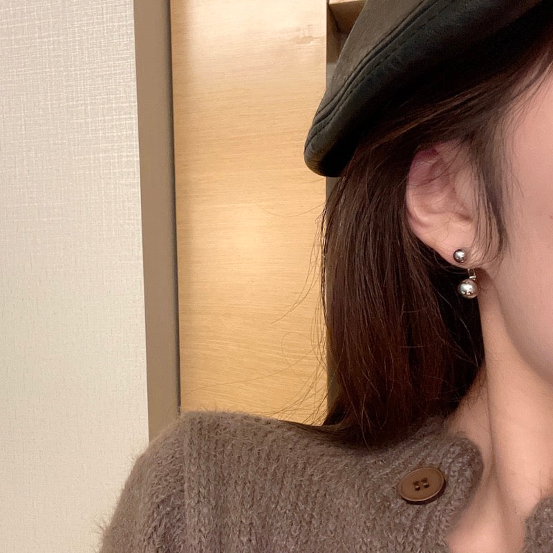 Silver Plated Stud Earrings