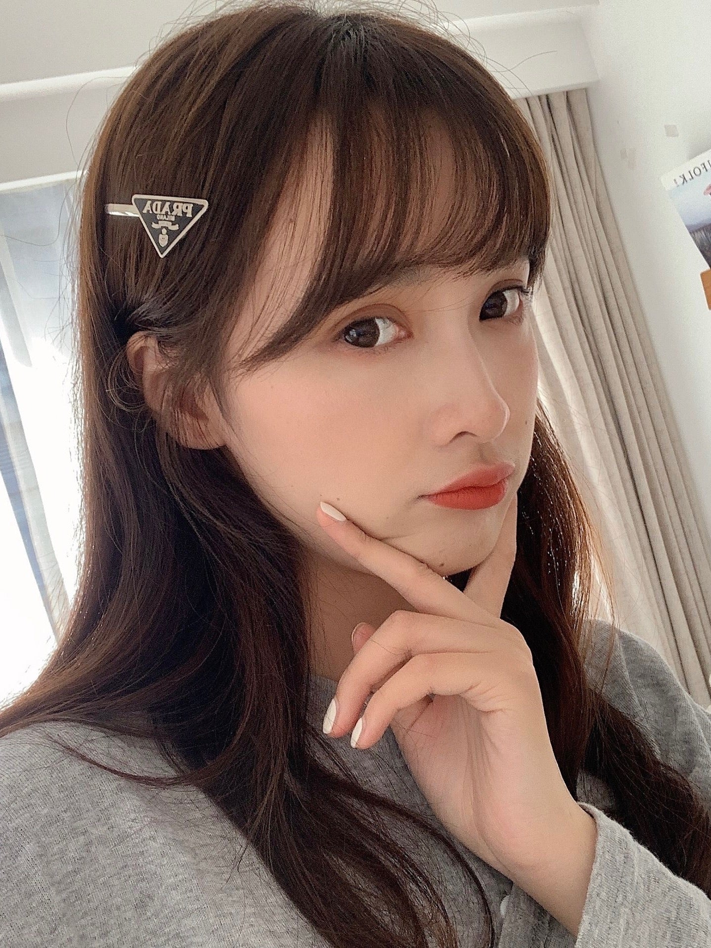Three Colour Hair Clip