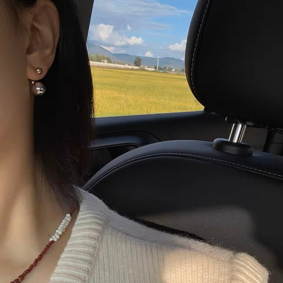 Silver Plated Stud Earrings