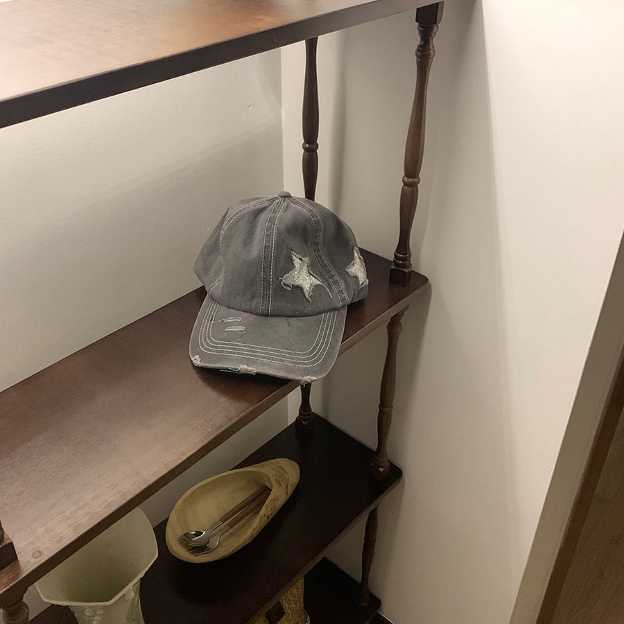 三色星星棒球帽 Pentagram Baseball Cap