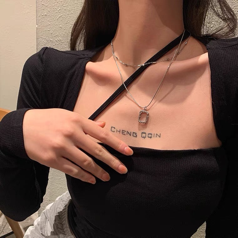 Double Chain Necklace