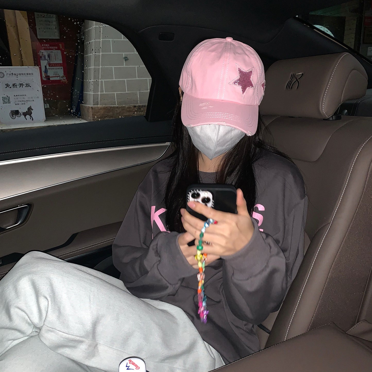 三色星星棒球帽 Pentagram Baseball Cap