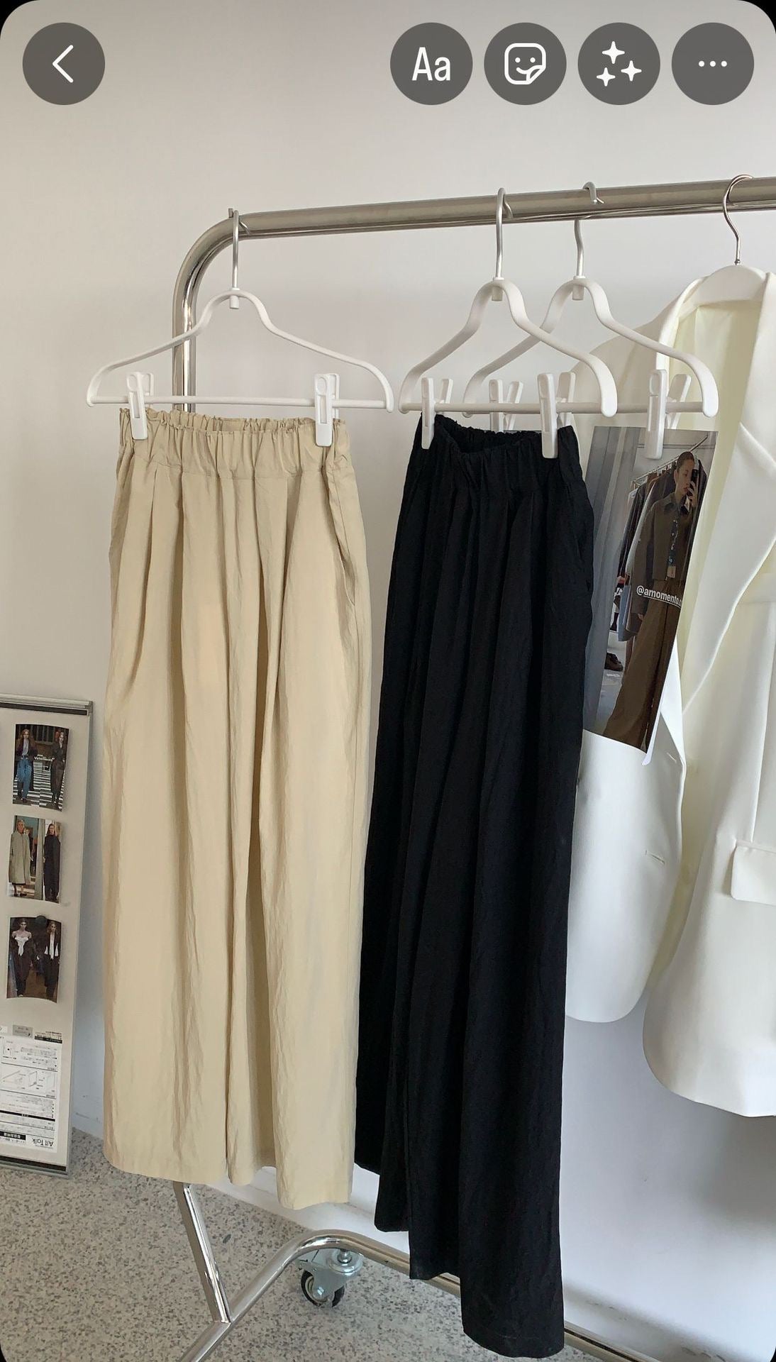 松紧腰超舒适遛弯裤Casual Oversize Baggy Pants