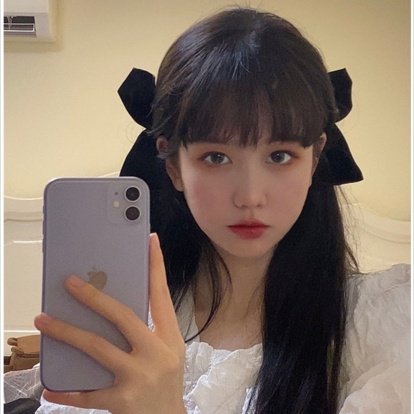 蝴蝶结发夹两件套Bow Hair Clip