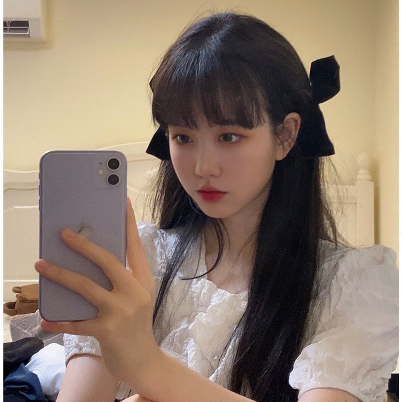 蝴蝶结发夹两件套Bow Hair Clip