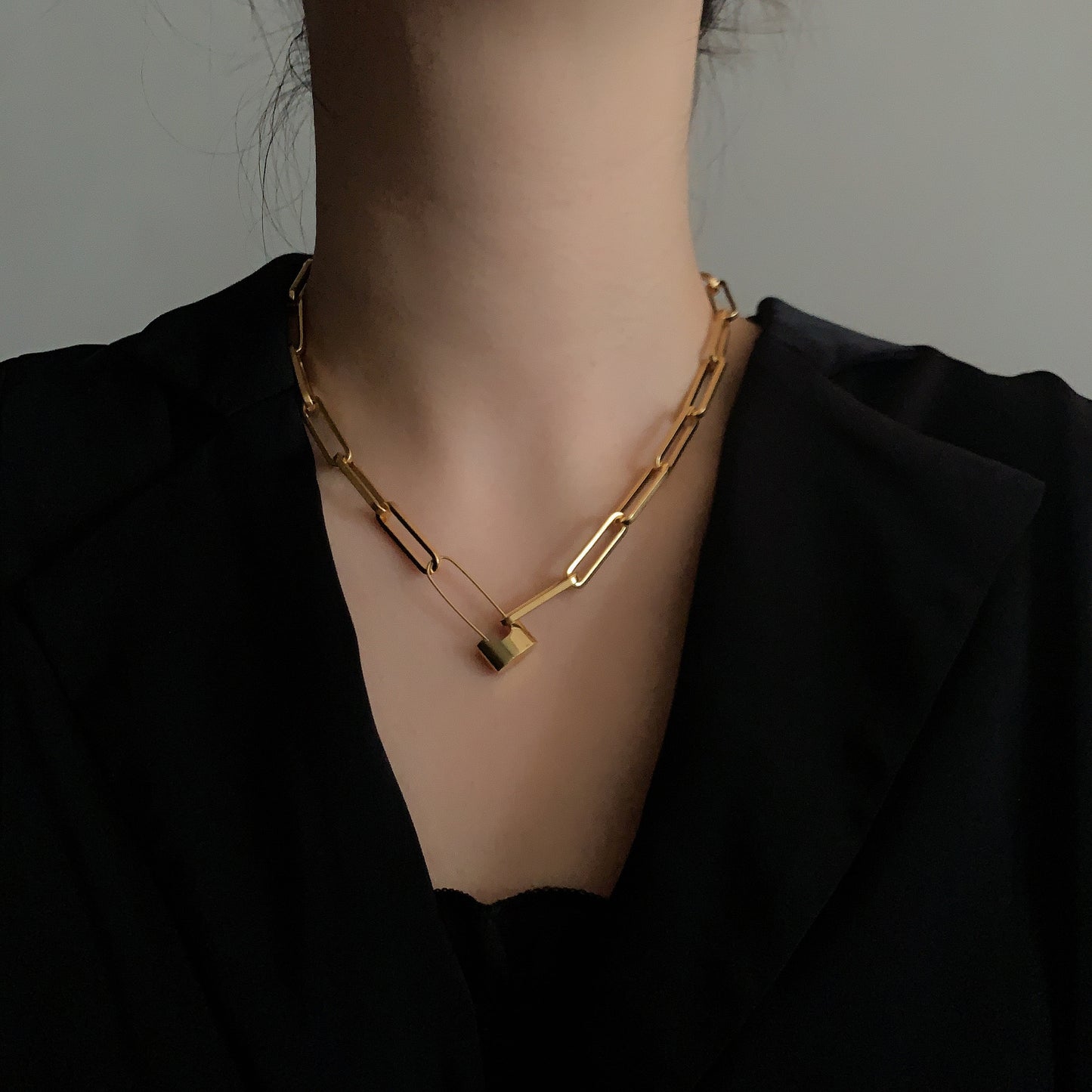 Paperclip Chain Necklace