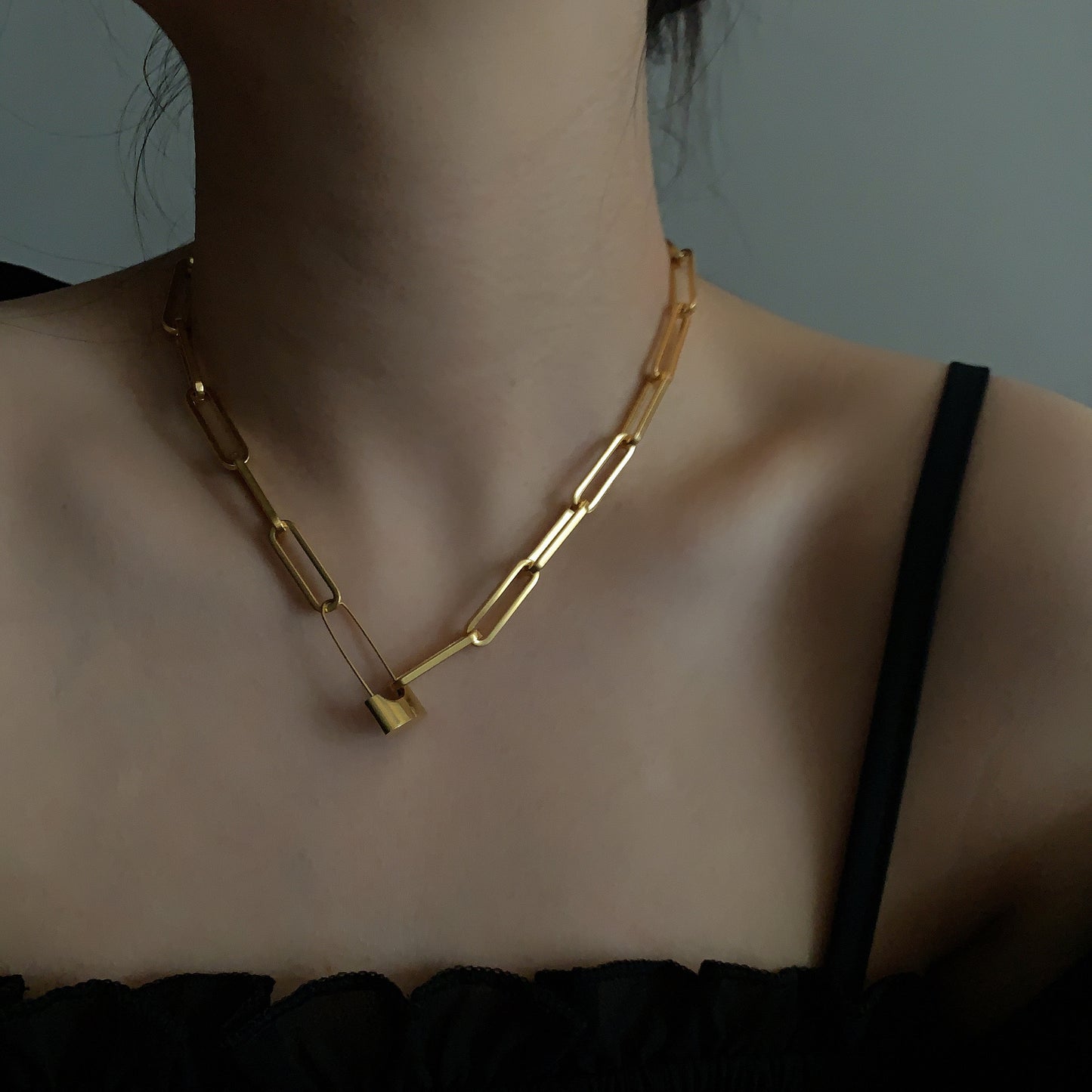 Paperclip Chain Necklace