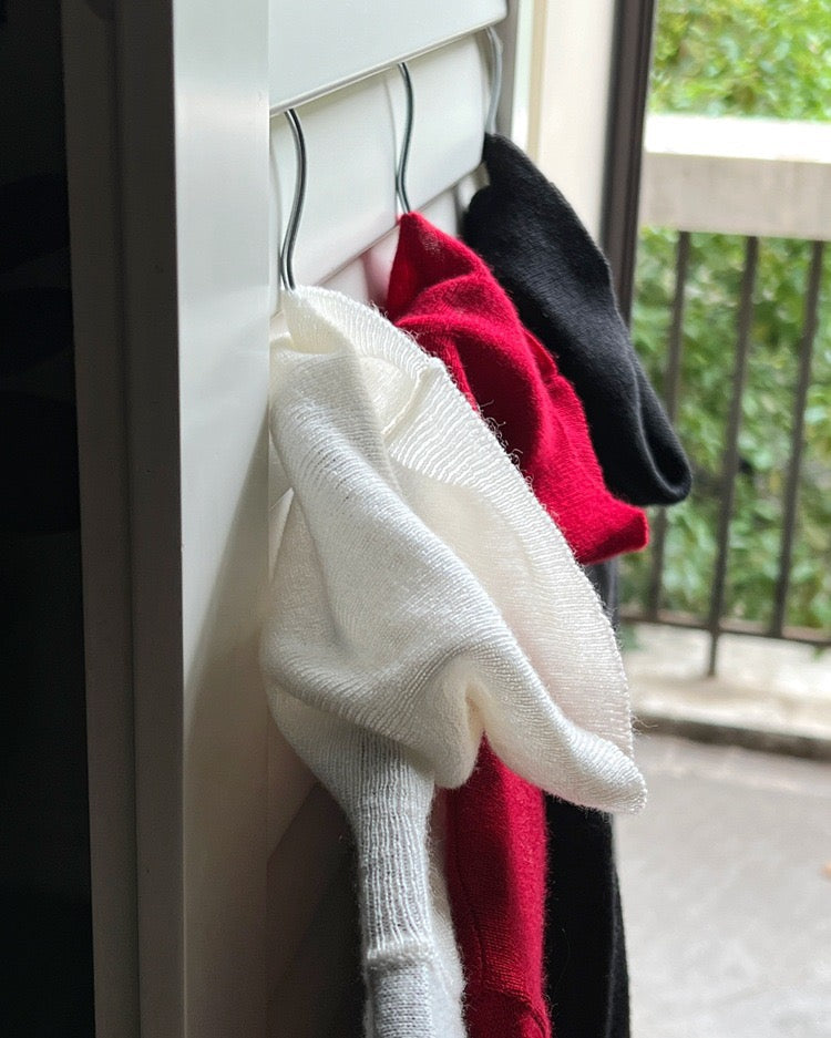 高领羊毛薄款打底衫High Neck Turtleneck Top