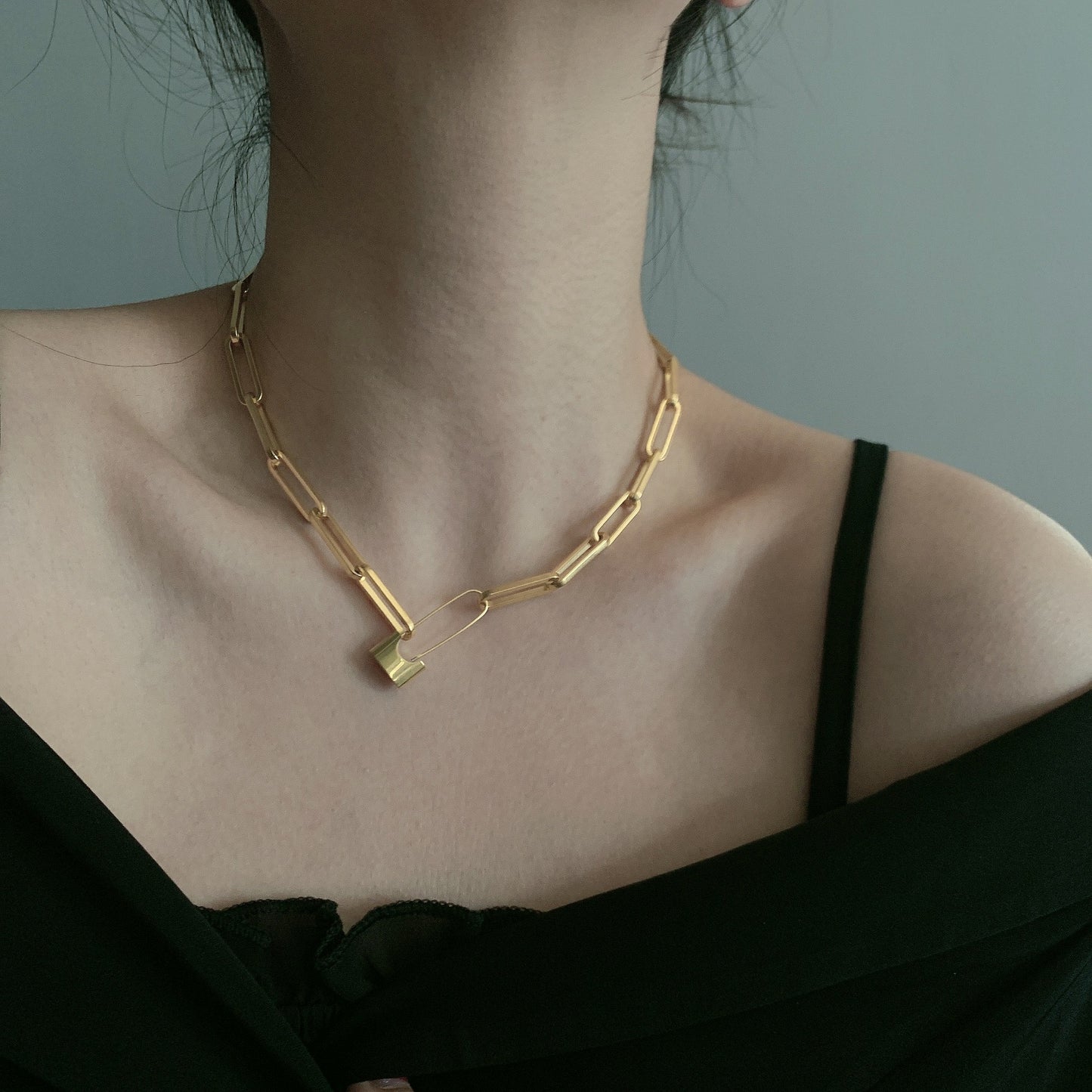Paperclip Chain Necklace
