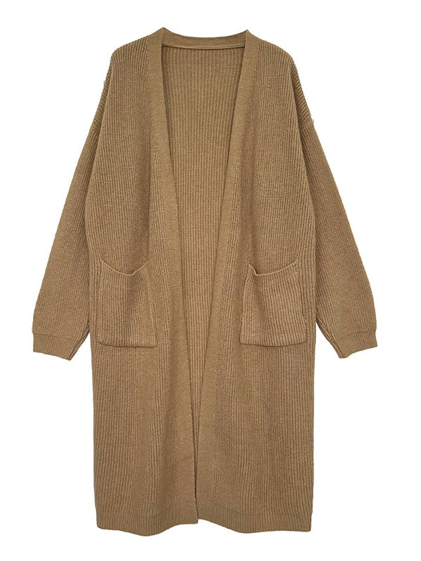 针织长款开衫Long Knit Cardigan