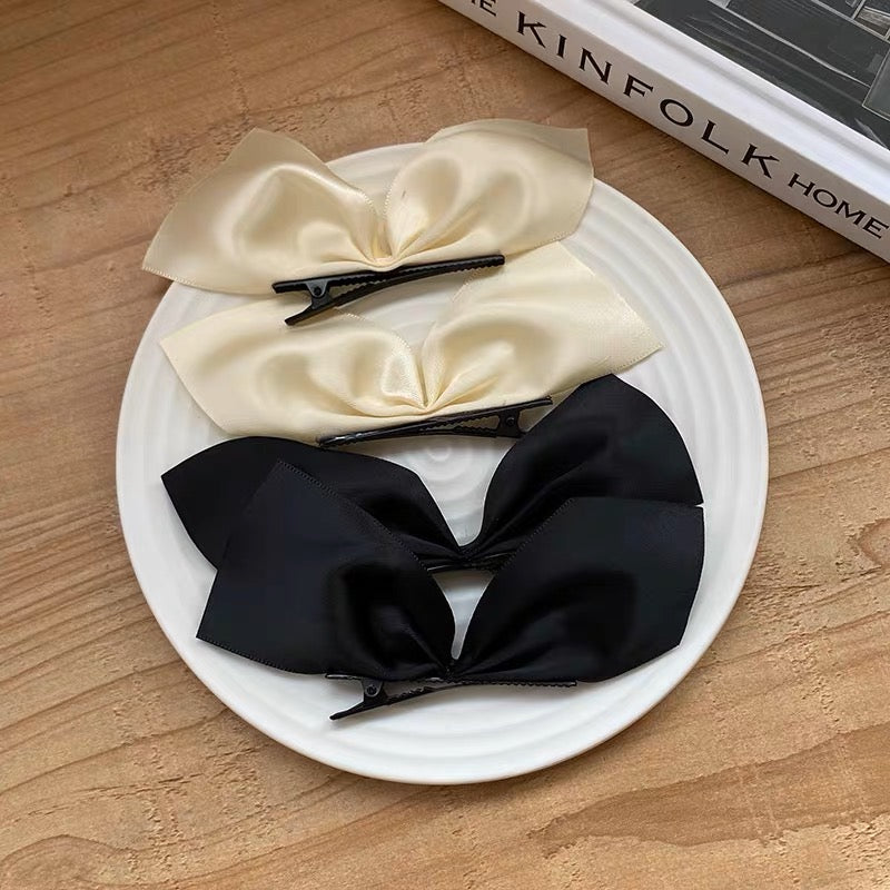 蝴蝶结发夹两件套Bow Hair Clip