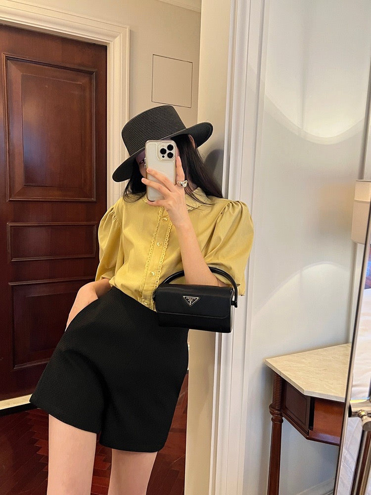 小香秋冬阔腿短裤Chanel-inspired Shorts