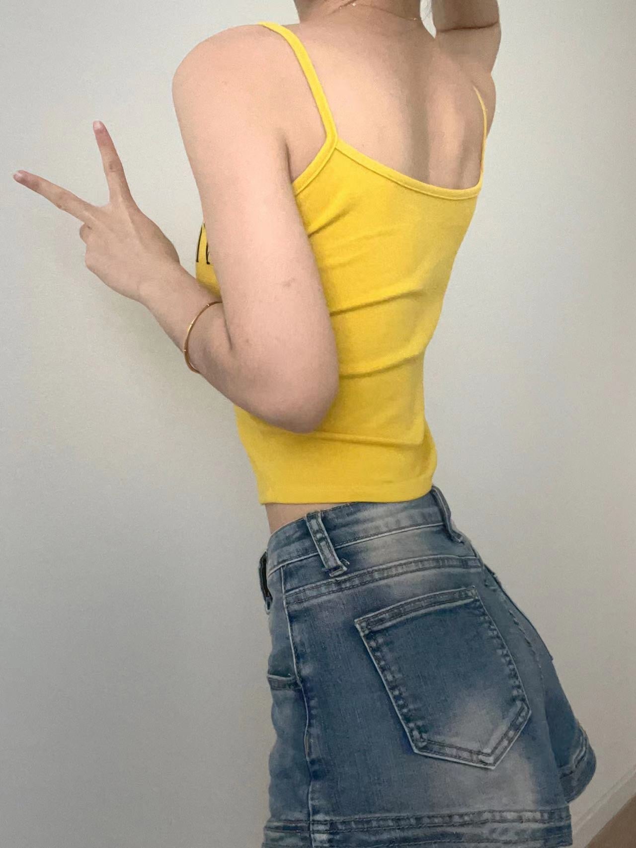 多巴胺美式辣妹吊带Dopamine Spicy Camisole