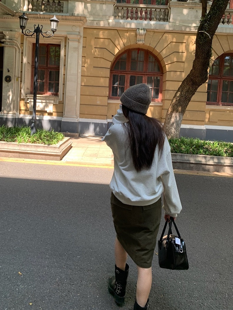 美式复古印花卫衣American Retro Sweatshirt