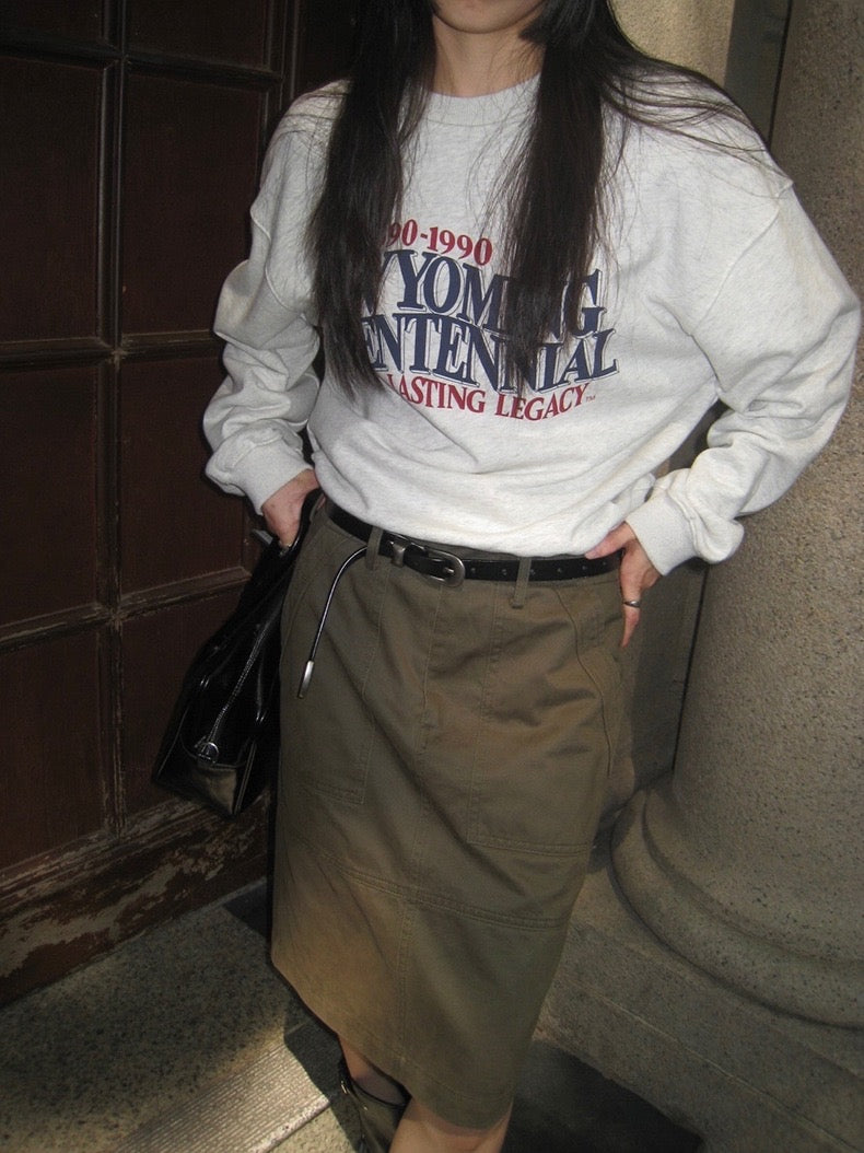 美式复古印花卫衣American Retro Sweatshirt
