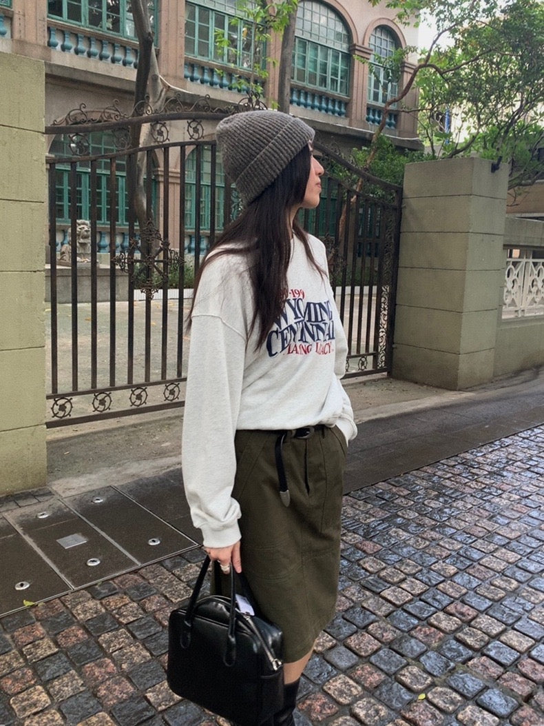美式复古印花卫衣American Retro Sweatshirt