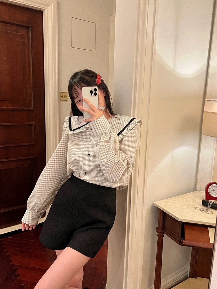 小香秋冬阔腿短裤Chanel-inspired Shorts