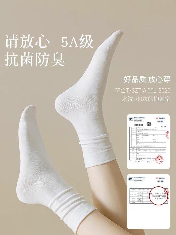 必备纯色袜子Essential Socks(buy2get1free)