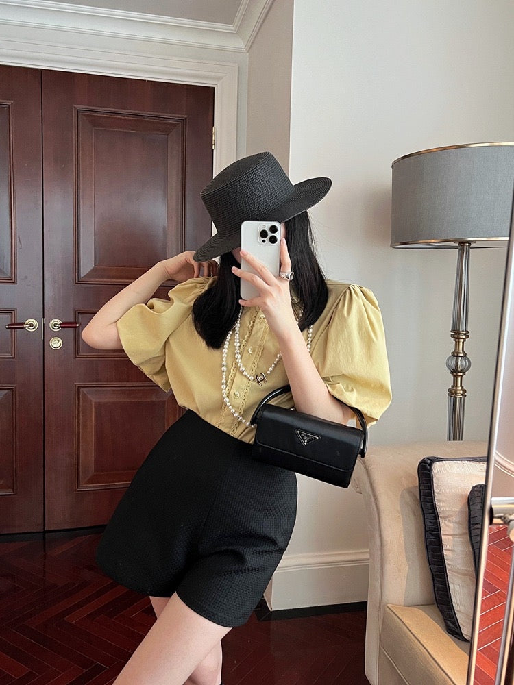 小香秋冬阔腿短裤Chanel-inspired Shorts