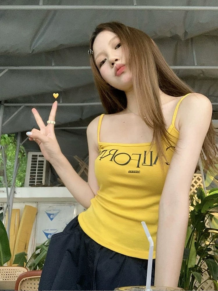 多巴胺美式辣妹吊带Dopamine Spicy Camisole