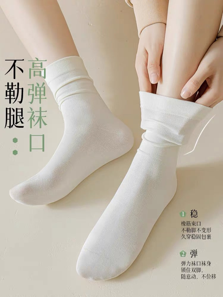 必备纯色袜子Essential Socks(buy2get1free)