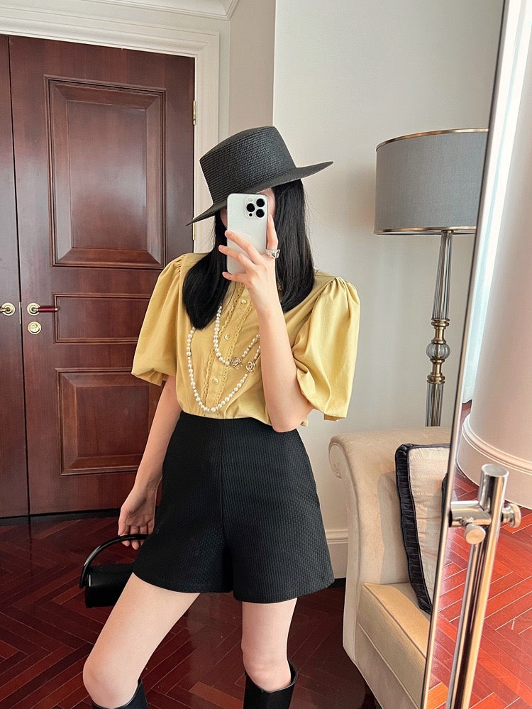 小香秋冬阔腿短裤Chanel-inspired Shorts