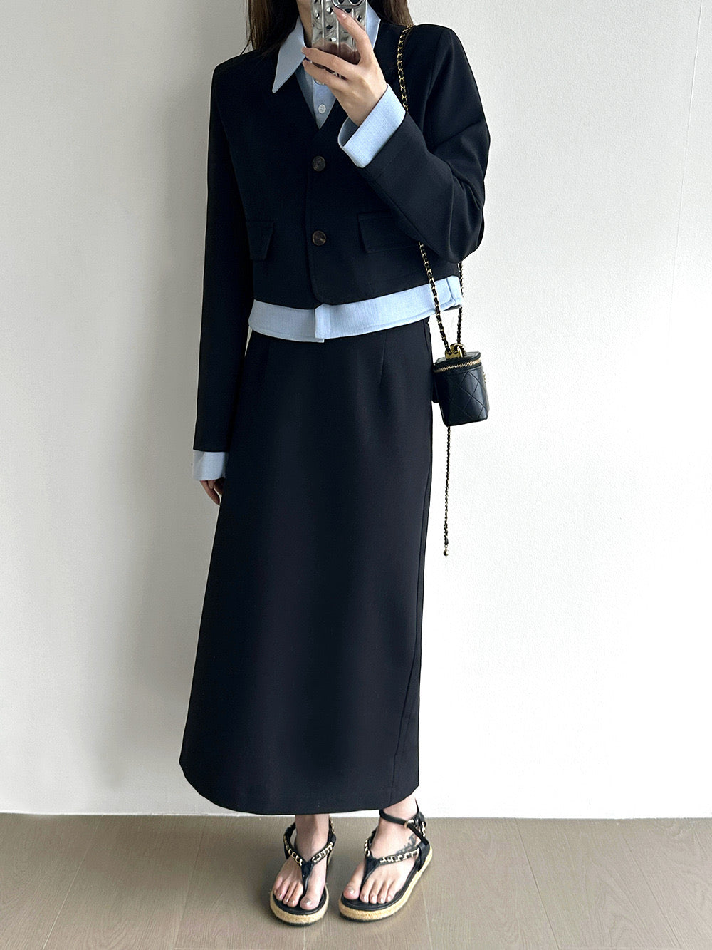 秋冬学院风套装Chic Two-Piece Set