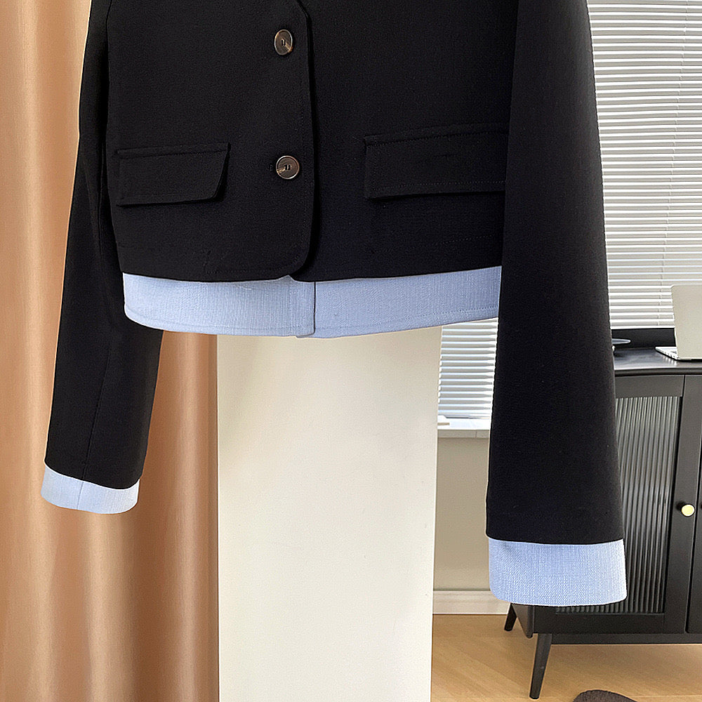 秋冬学院风套装Chic Two-Piece Set