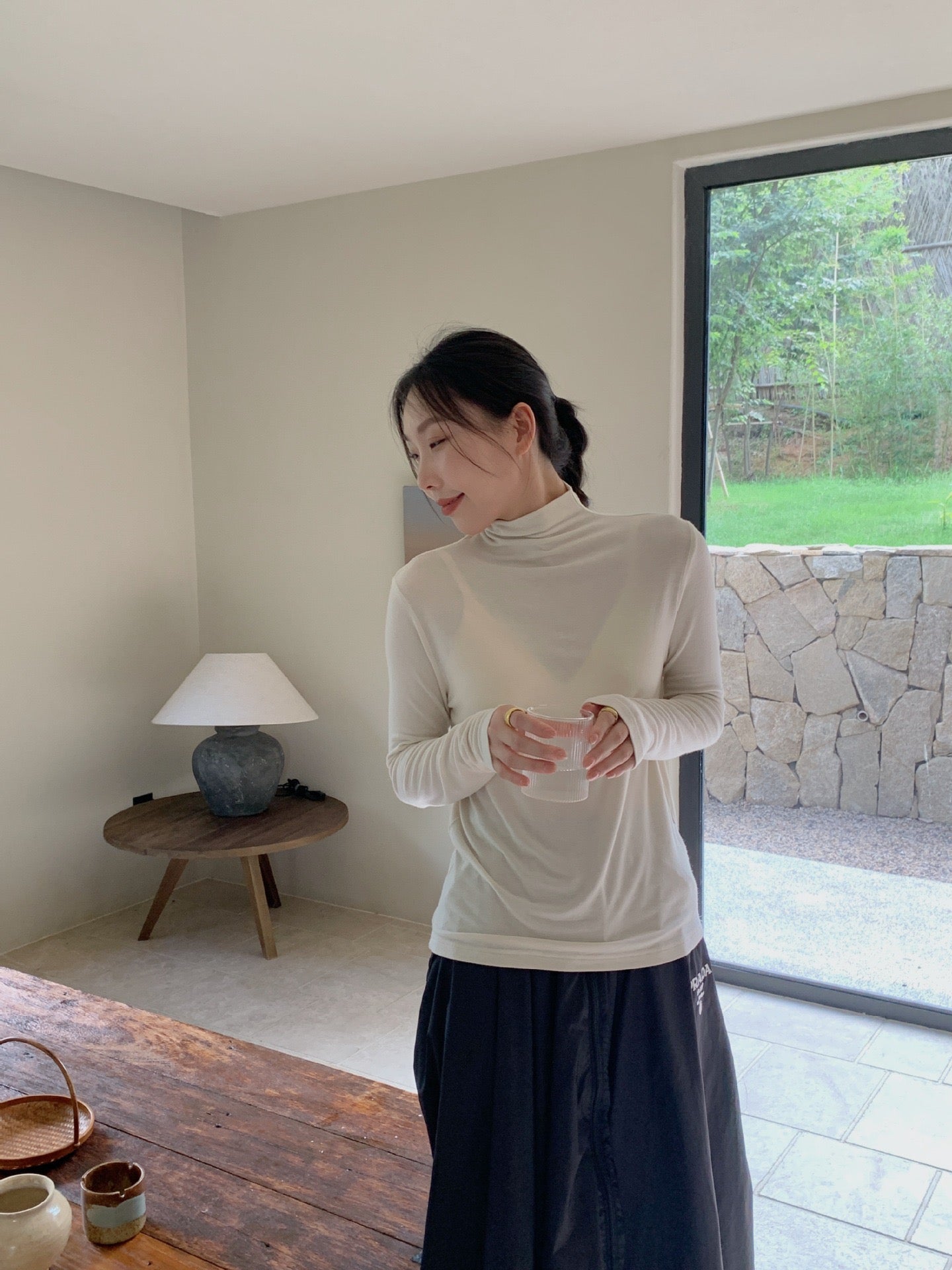 「超模女友衣」半高领打底衫Half Turtleneck Bottom Shirt