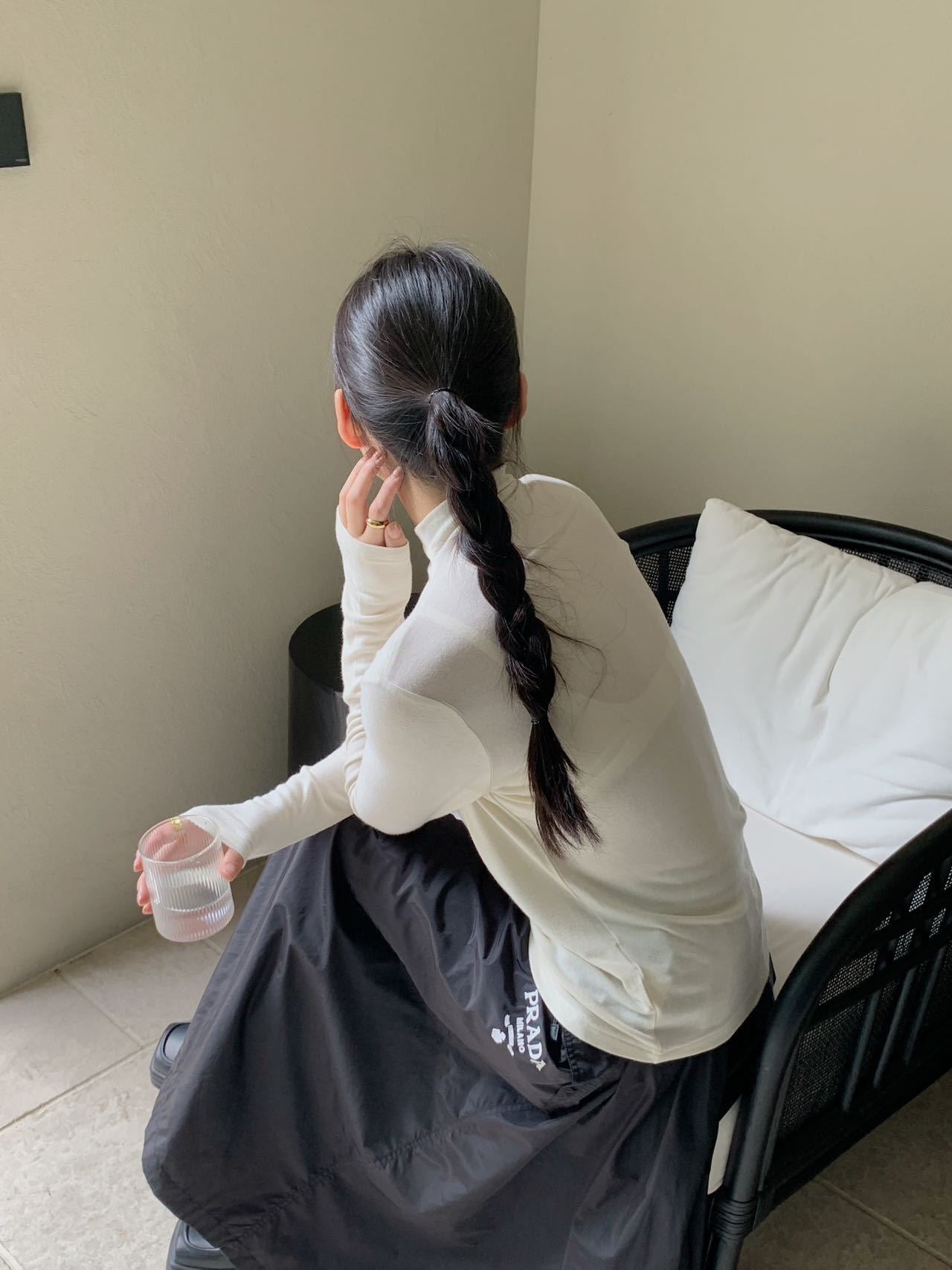 「超模女友衣」半高领打底衫Half Turtleneck Bottom Shirt