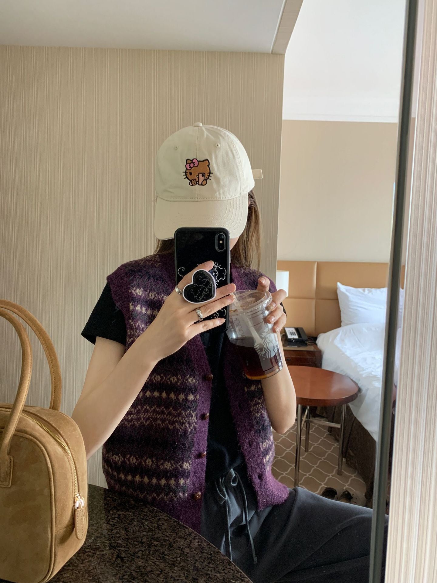 古着提花针织马甲开衫 复古提花针织马甲开衫