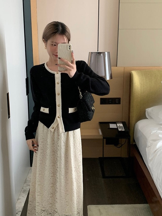 miu系小香大小姐开衫Little Fragrance Knitted Cardigan