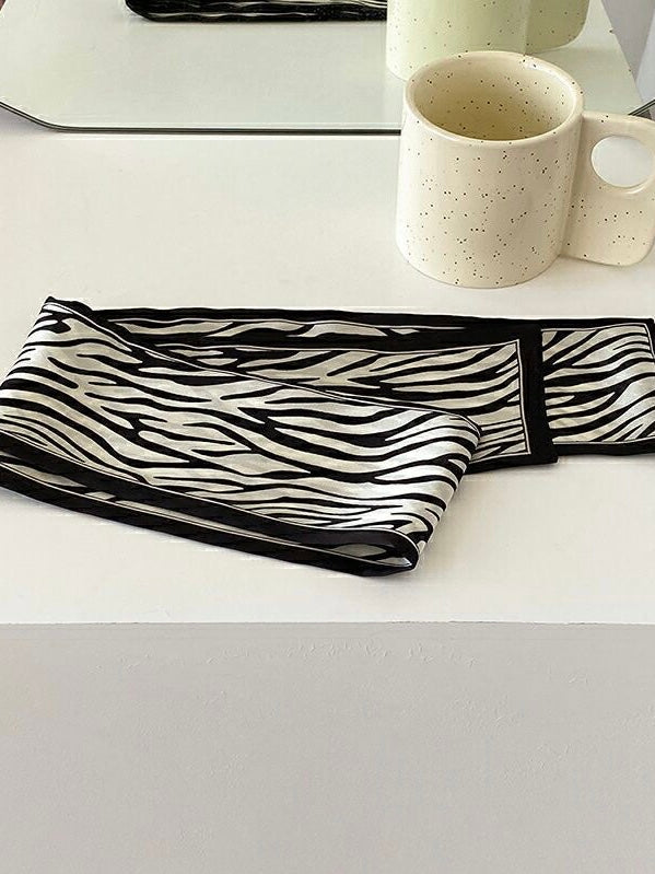 斑马纹发带Zebra Headband