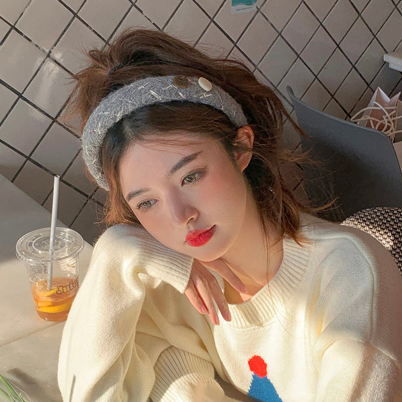 Textured Tweed Headband