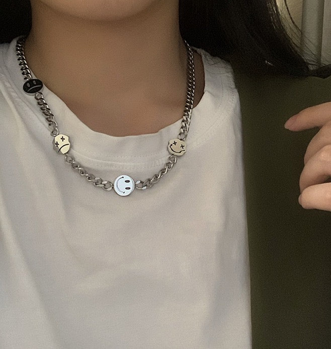 Emoji 锁链项链